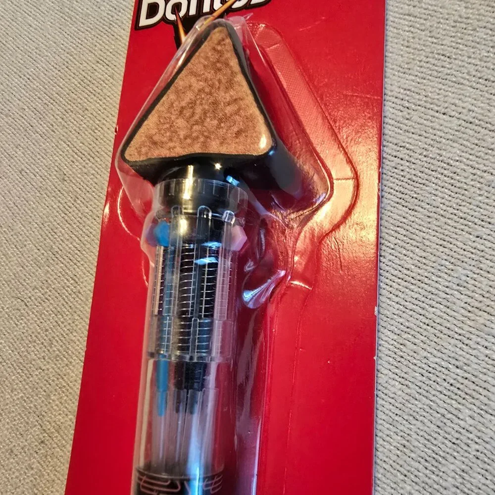 Doritos 10 Color Ball Point Pen NEW Chip on Top Nacho Cheese Flavored Great Gift
